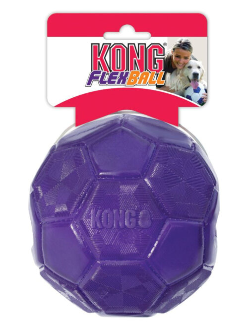 KONG Jucărie pentru câini Minge Flexball