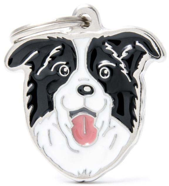 MY FAMILY Friends Medalion pentru gravare Border Collie 3x3