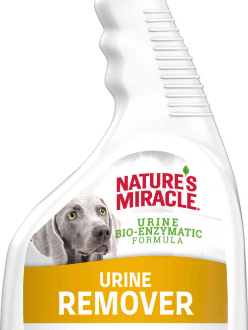 NATURE'S MIRACLE Urine Câini soluţie pentru pete şi mirosuri neplăcute 946ml