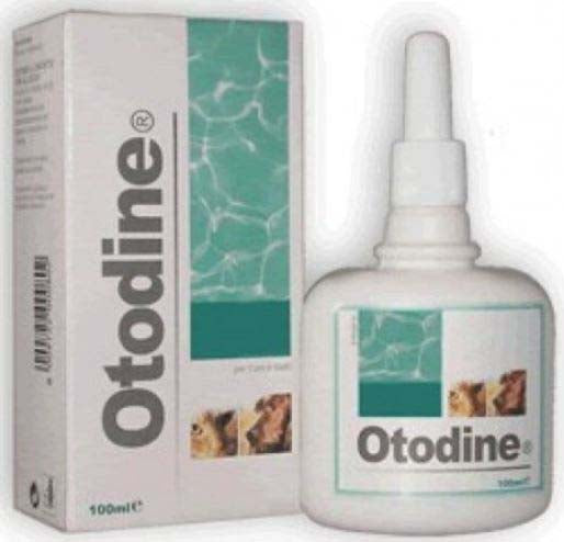 OTODINE (ICF) Soluţie antiseptică auriculară pentru câini şi pisici 100ml