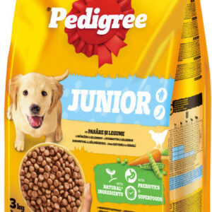 PEDIGREE Hrană uscată pentru căţei JUNIOR Talie Medie/Mare