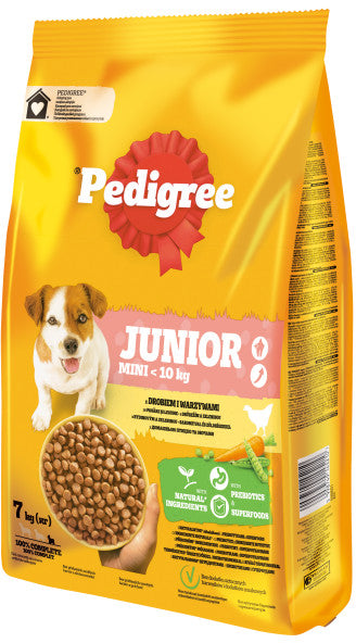 PEDIGREE Hrană uscată pentru căţei JUNIOR Talie Mică