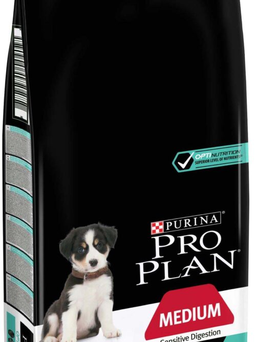 PRO PLAN Hrană uscată SENSITIVE DIGESTION câini PUPPY Medium Breed