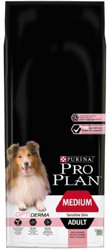 PRO PLAN Hrană uscată SENSITIVE pt câini Adult Medium Breed