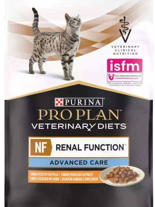 PURINA Veterinary Diets Feline NF Renal Function Advance Care plic Pui 10x85g