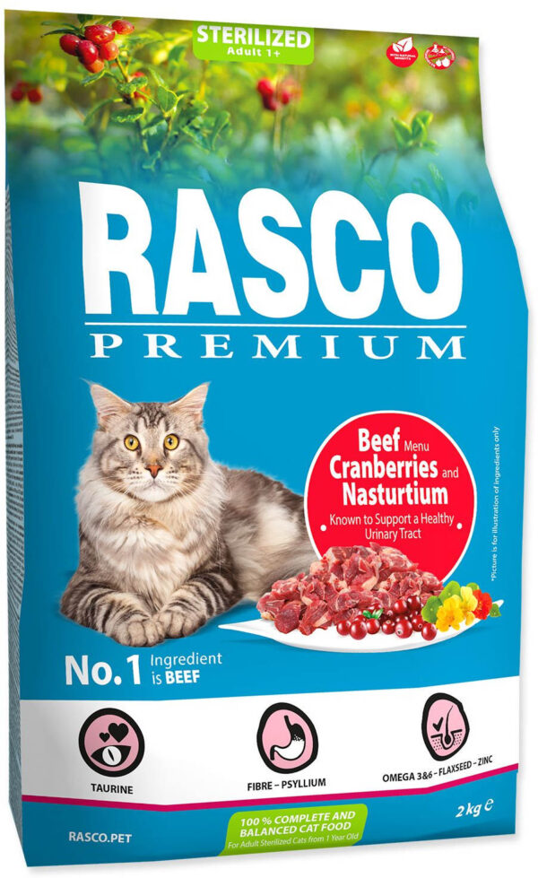 RASCO Premium Sterilized Hrană pentru pisici adulte