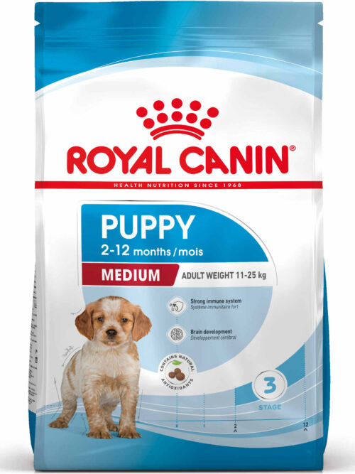 ROYAL CANIN SHN Medium PUPPY (vârsta până la 12 luni)