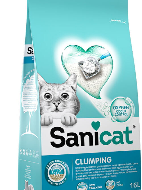 SANICAT Clumping Nisip pentru pisici Marseille soap