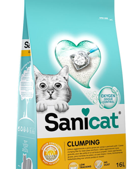 SANICAT Clumping Nisip pentru pisici