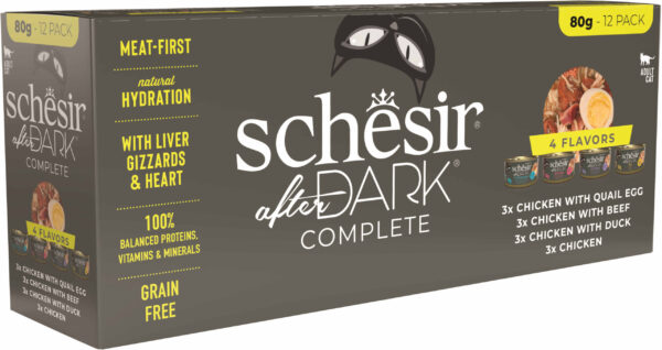 SCHESIR After Dark Pachet conserve pentru pisici