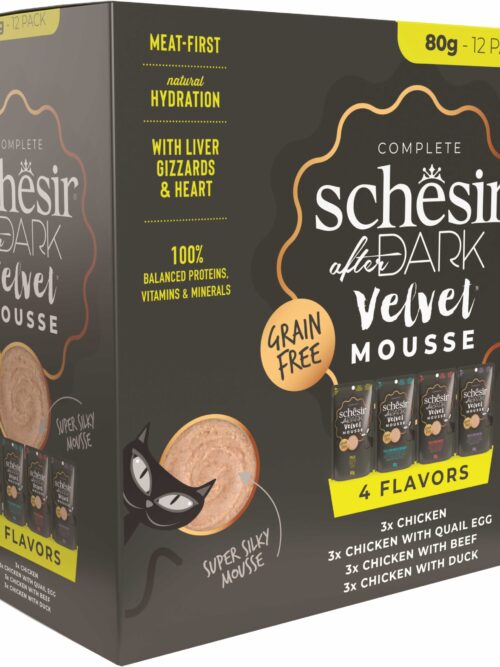 SCHESIR After Dark Pachet plicuri pentru pisici