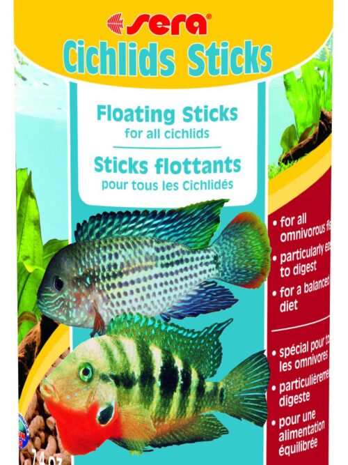 SERA Cichlids Stiks - Hrană pelete pentru ciclide 1000ml