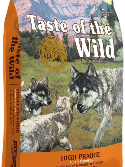 TASTE OF THE WILD High Prairie Puppy cu Bizon