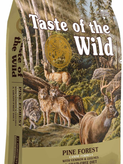 TASTE OF THE WILD Pine Forest cu Vânat 12.2kg