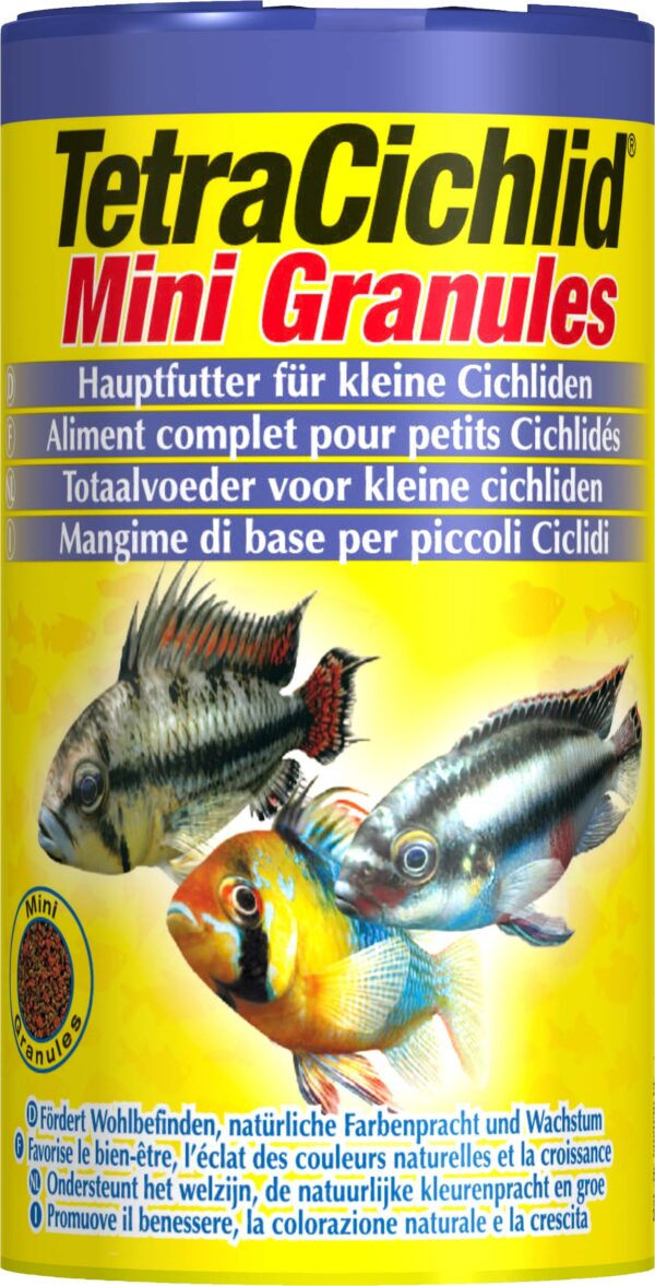 TETRA Cichlid Mini Granules Hrană granulată pentru ciclide mici 250ml