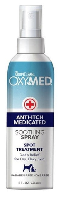 TROPICLEAN Spray pentru câini şi pisici anti-mâncărime Oxy-Med