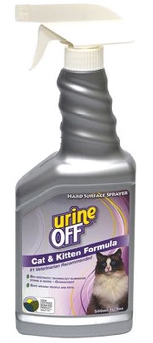 URINE OFF Spray pt îndepărtarea mirosului şi petele de urină a pisicilor