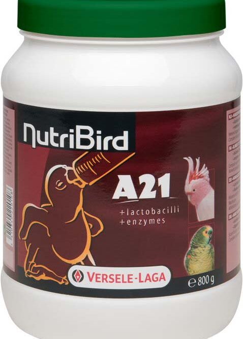 VERSELE-LAGA Nutribird A21 Hrană pt hrănirea manuală a puilor de păsări 800g