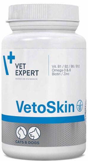 VETOSKIN Suplimente pentru câini şi pisici 300mg