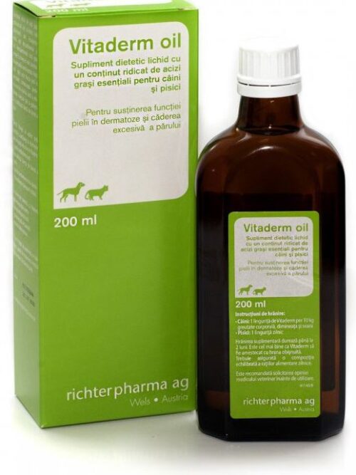 VITADERM (Richter Pharma AG) Soluţie orală cu Omega3 şi Omega6 200ml