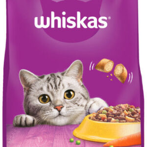 WHISKAS Hrană uscată pentru pisici adulte