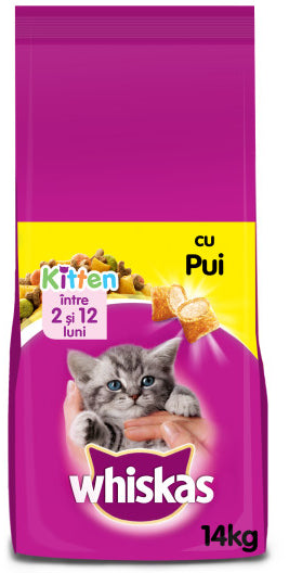 WHISKAS JUNIOR Hrană uscată pentru pisicuţe